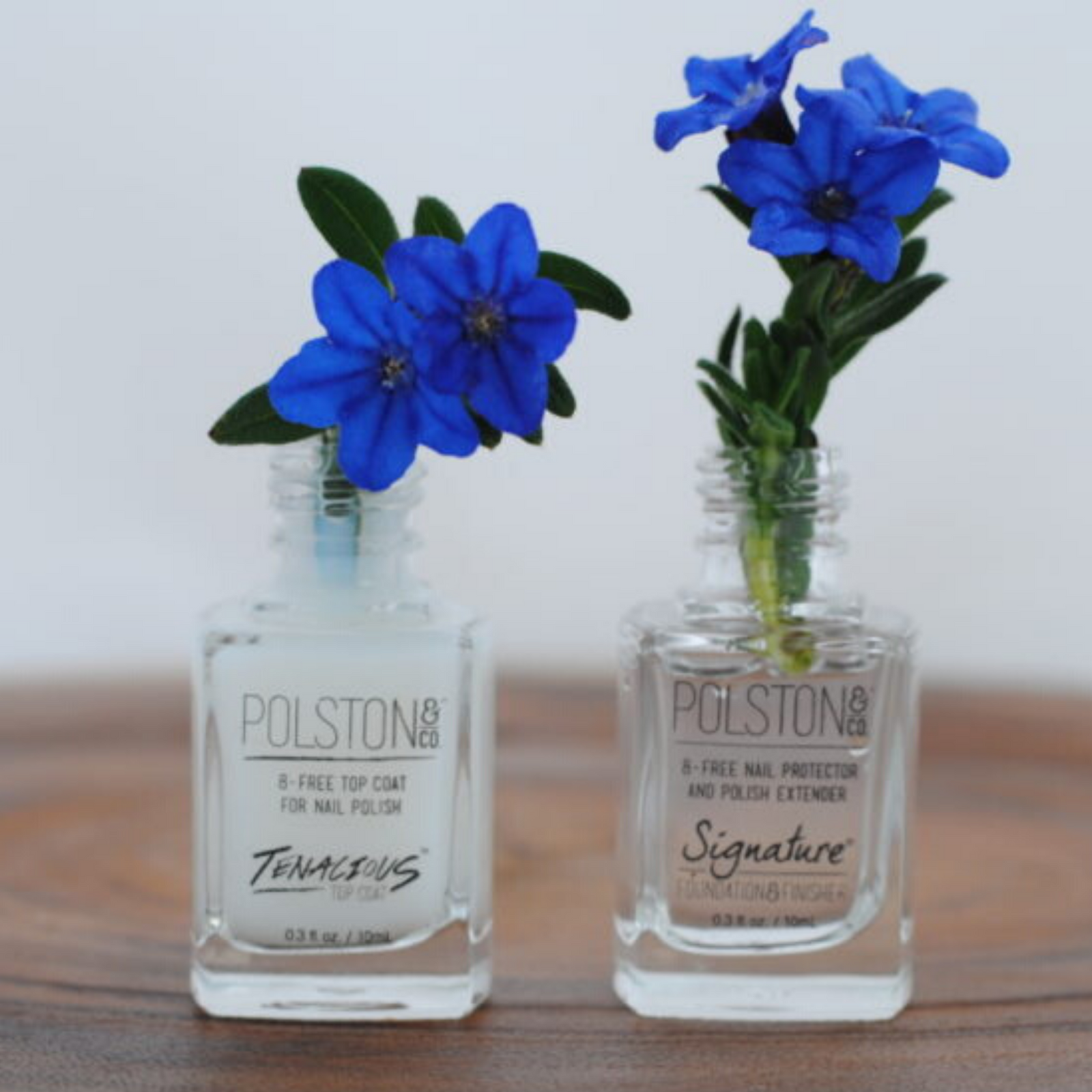 Signature Foundation & Finisher and Tenacious Top Coat